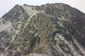 Enden av bandet mellom Veslesmeden og Storsmeden